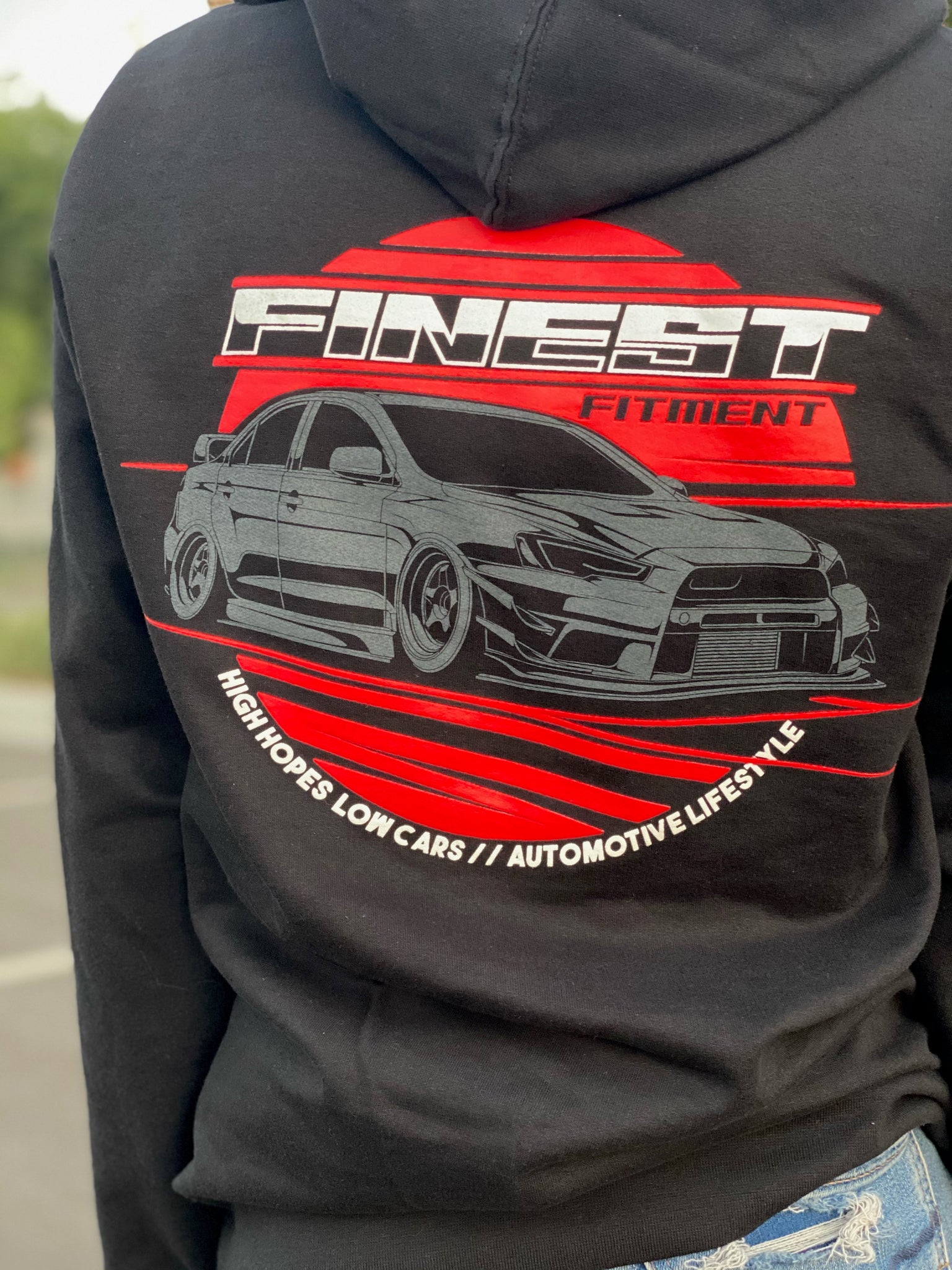 Mitsubishi evo outlet hoodie